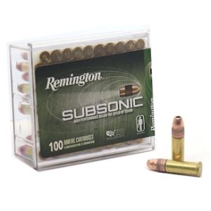 best subsonic 22lr ammo for hunting